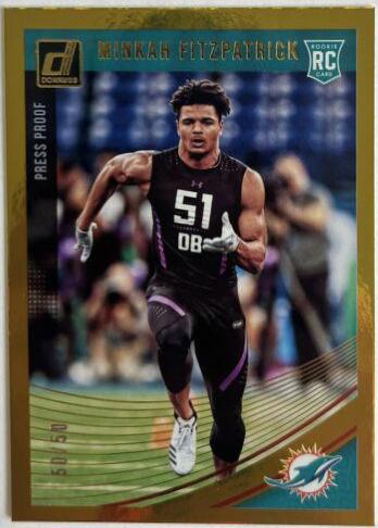 Minkah Fitzpatrick [Press Proof Gold] #353