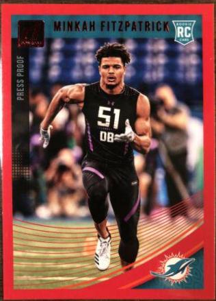 Minkah Fitzpatrick [Press Proof Red] #353