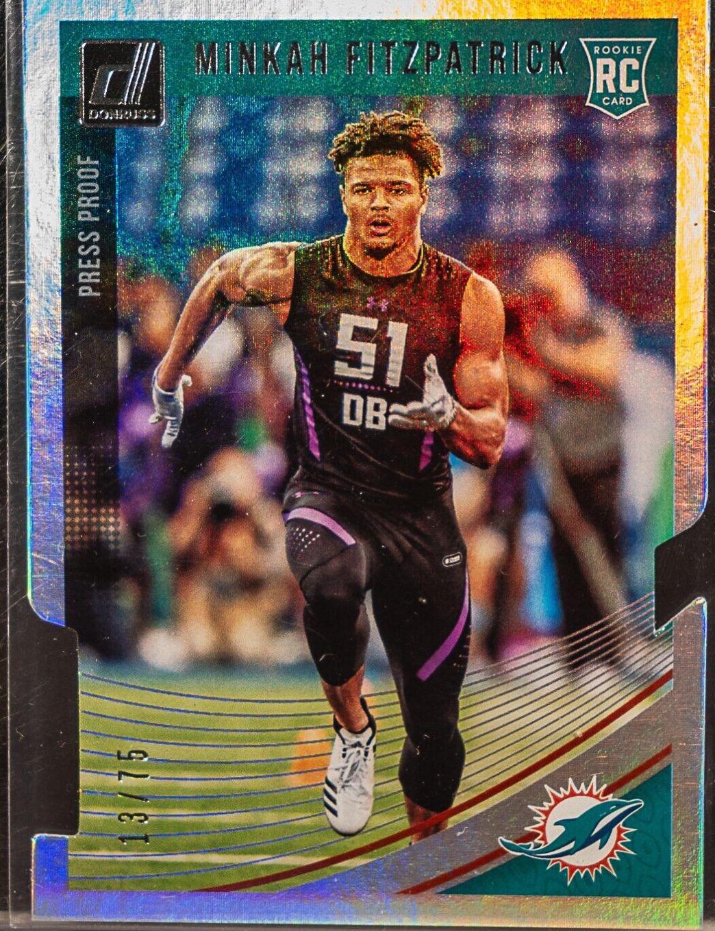 Minkah Fitzpatrick [Press Proof Silver Die-Cut] #353