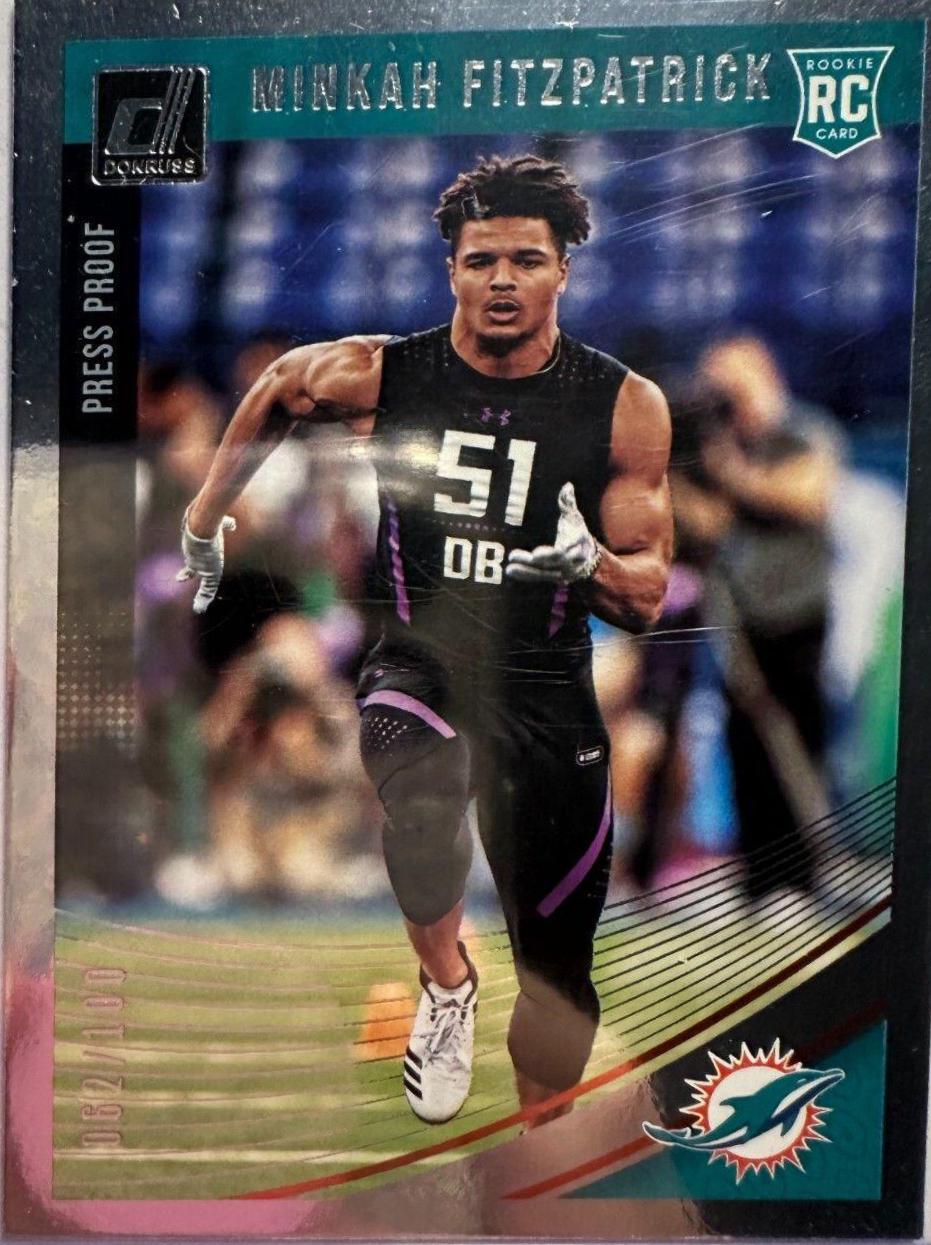 Minkah Fitzpatrick [Press Proof Silver] #353