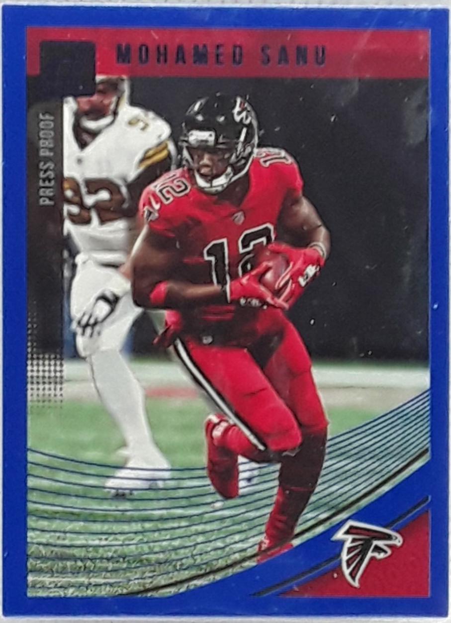 Mohamed Sanu [Press Proof Blue] #14