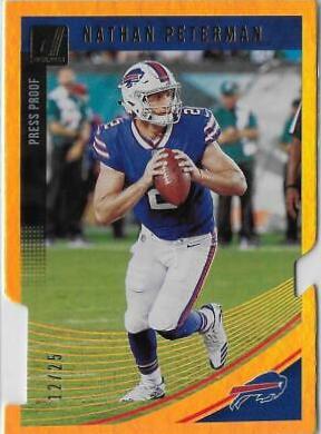 Nathan Peterman [Press Proof Gold Die-Cut] #65