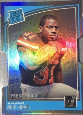 Nick Chubb [Press Proof Silver] #308