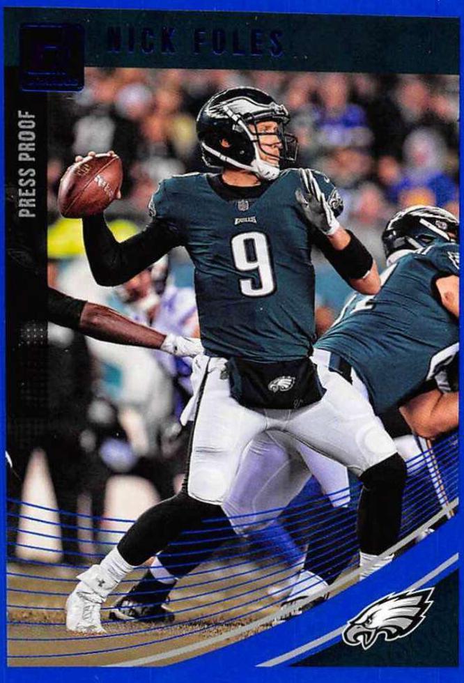 Nick Foles [Press Proof Blue] #228