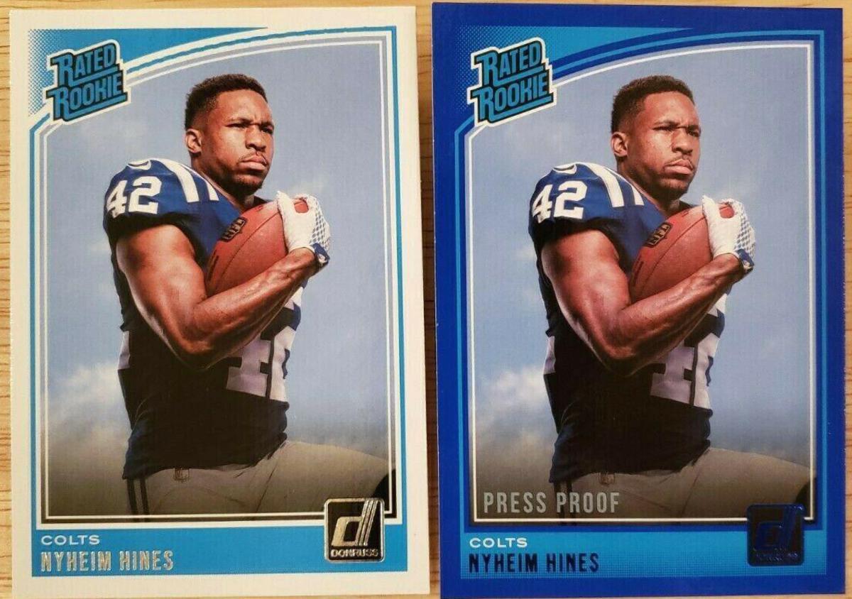 Nyheim Hines [Press Proof Blue] #327