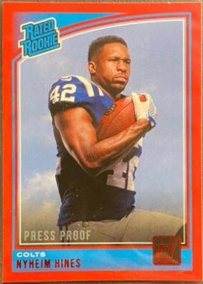 Nyheim Hines [Press Proof Red] #327