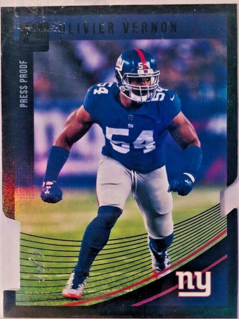 Olivier Vernon [Press Proof Black Die-Cut] #206