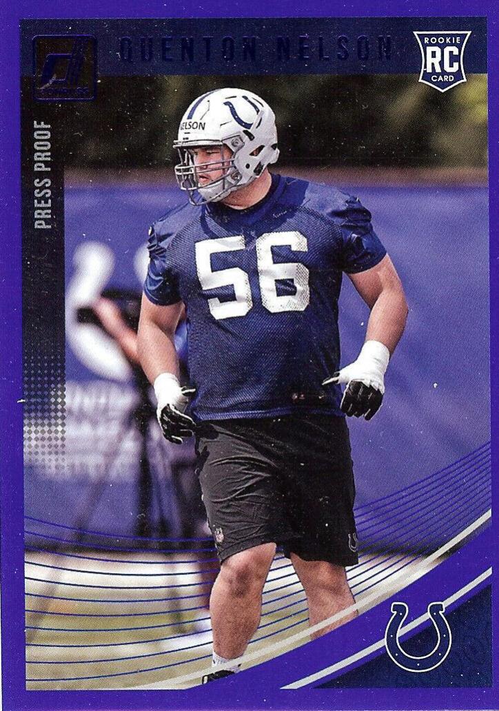 Quenton Nelson [Press Proof Blue] #351