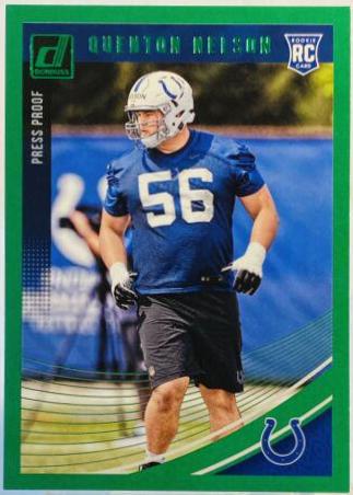 Quenton Nelson [Press Proof Green] #351