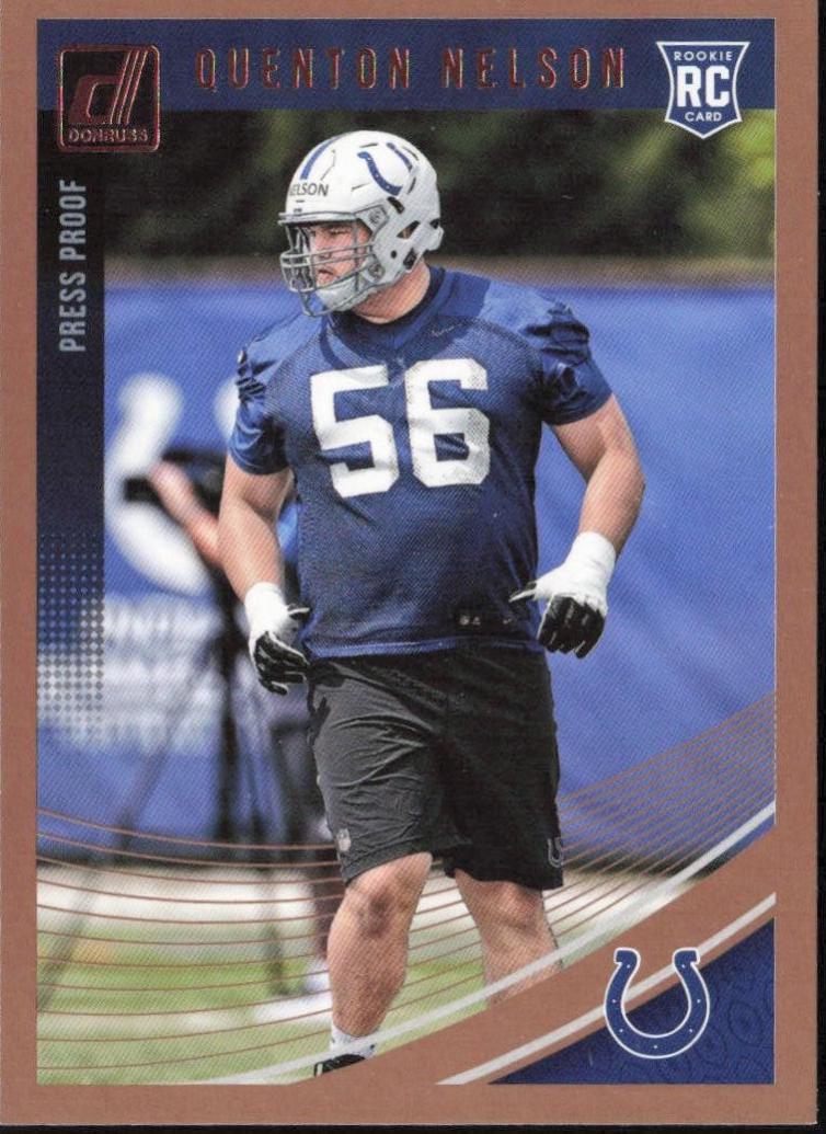 Quenton Nelson [Press Proof Silver] #351