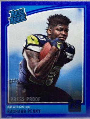 Rashaad Penny [Press Proof Blue] #318