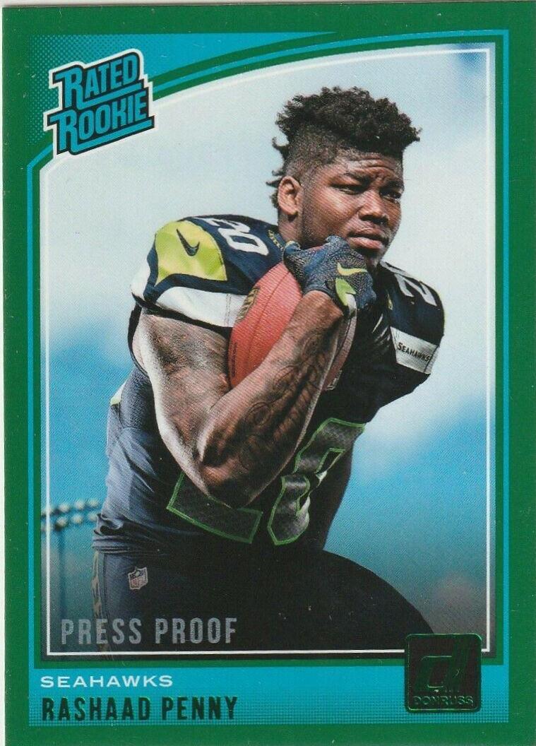Rashaad Penny [Press Proof Green] #318