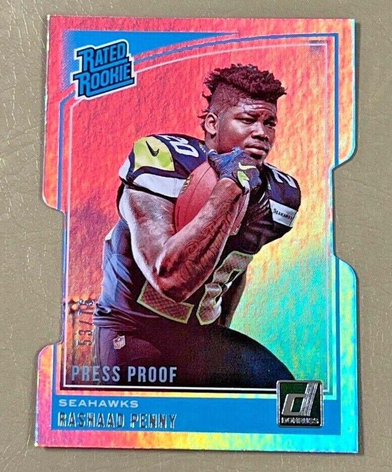 Rashaad Penny [Press Proof Silver Die-Cut] #318