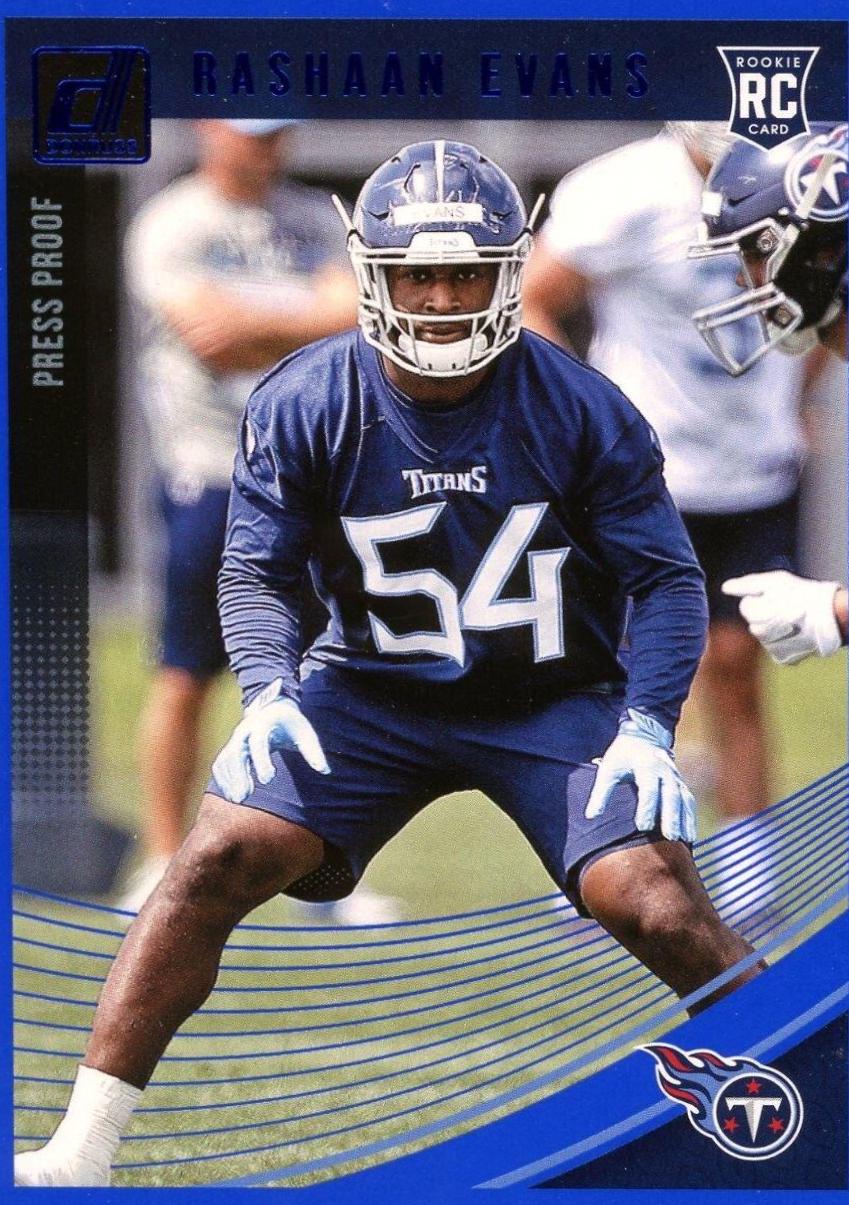 Rashaan Evans [Press Proof Blue] #361