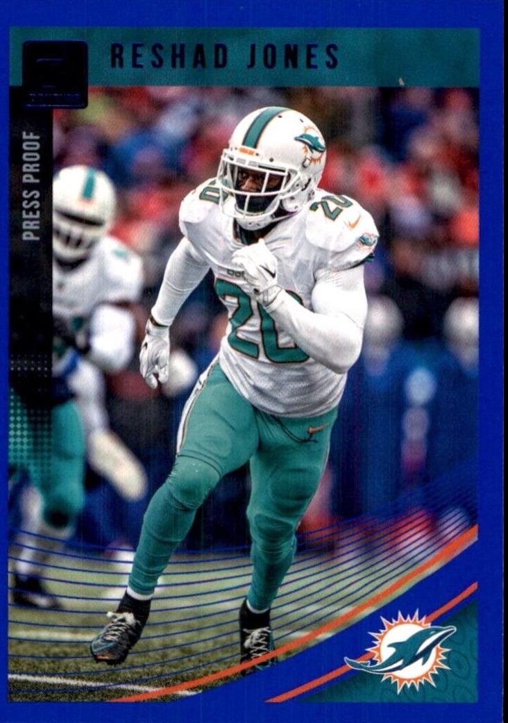 Reshad Jones [Press Proof Blue] #169