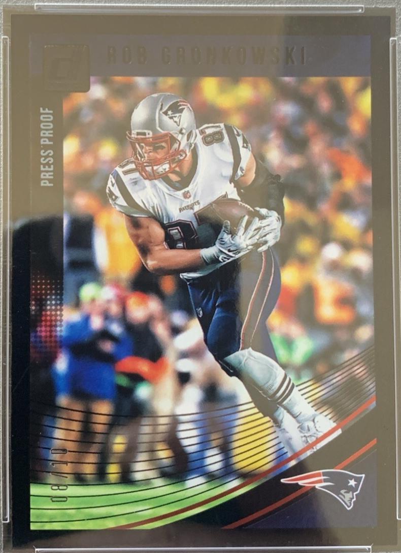 Rob Gronkowski [Press Proof Black] #185
