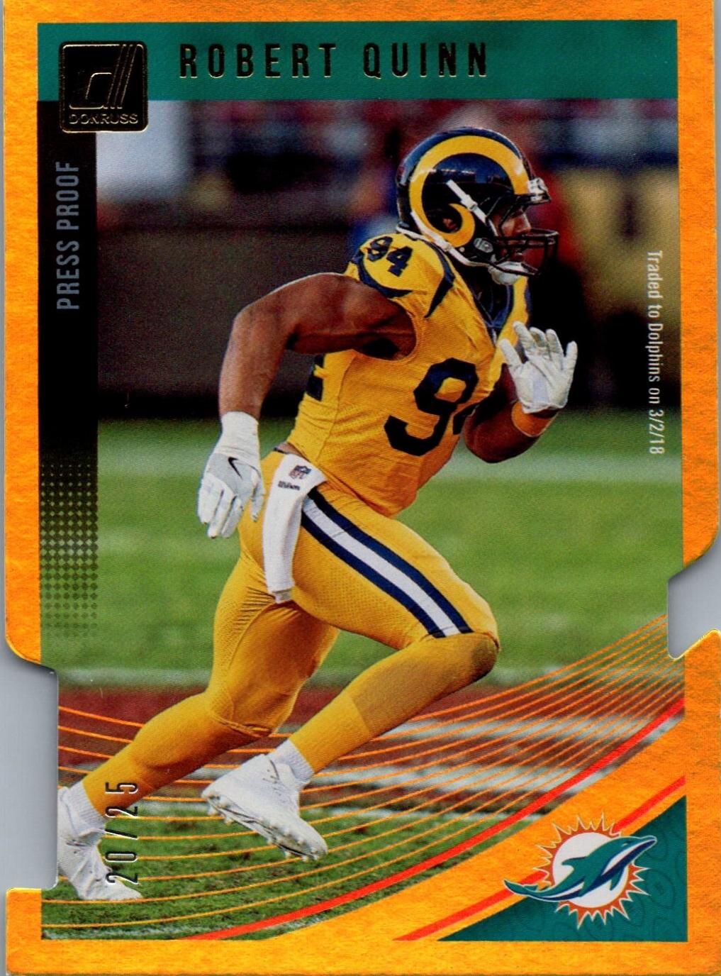 Robert Quinn [Press Proof Gold Die-Cut] #171