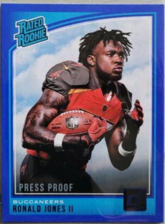 Ronald Jones II [Press Proof Blue] #309