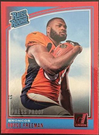 Royce Freeman [Press Proof Red] #323