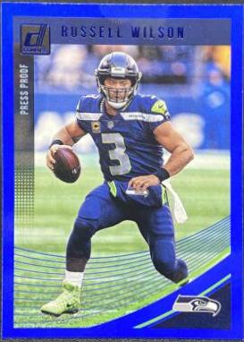 Russell Wilson [Press Proof Blue] #257