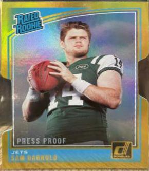 Sam Darnold [Press Proof Gold Die-Cut] #301