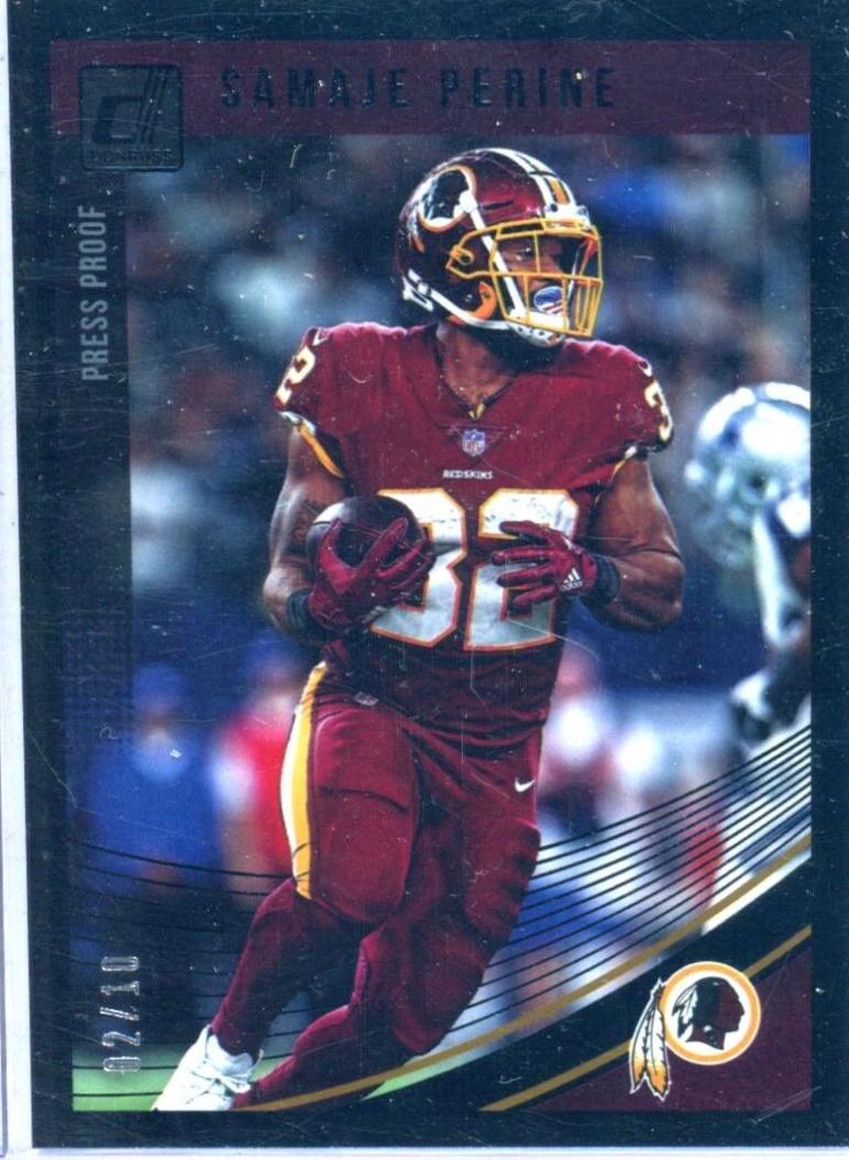 Samaje Perine [Press Proof Black] #288