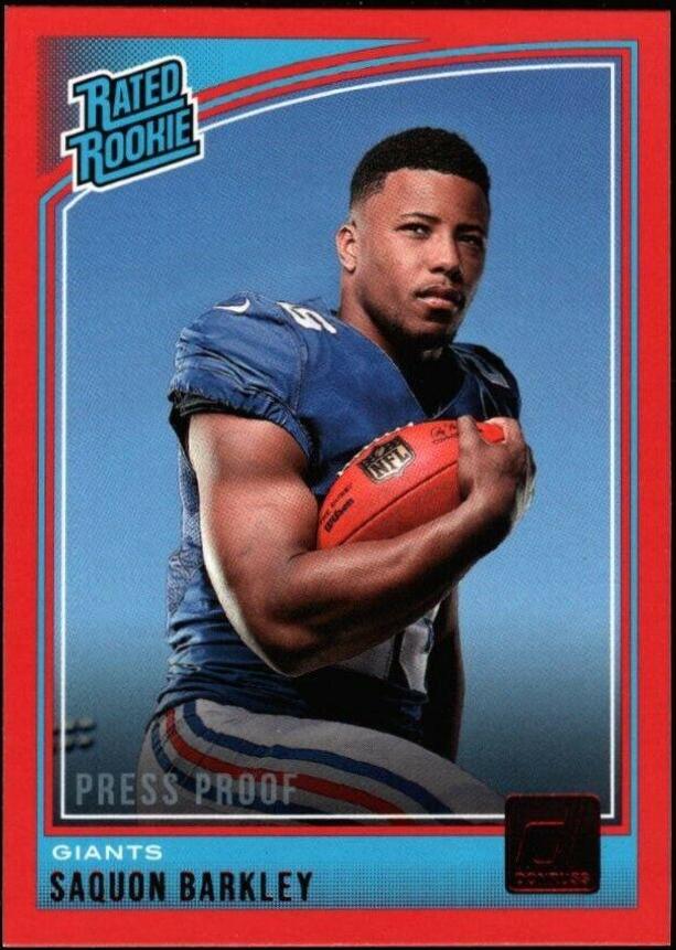 Saquon Barkley [Press Proof Red] #306