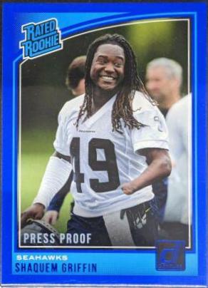 Shaquem Griffin [Press Proof Blue] #346