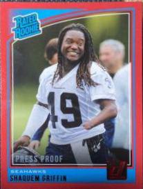 Shaquem Griffin [Press Proof Red] #346