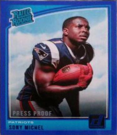 Sony Michel [Press Proof Blue] #310