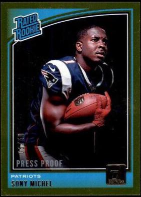 Sony Michel [Press Proof Gold] #310