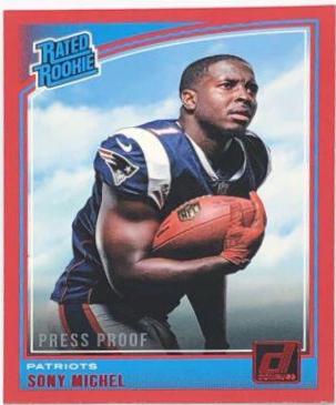 Sony Michel [Press Proof Red] #310