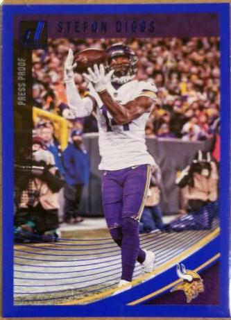 Stefon Diggs [Press Proof Blue] #173