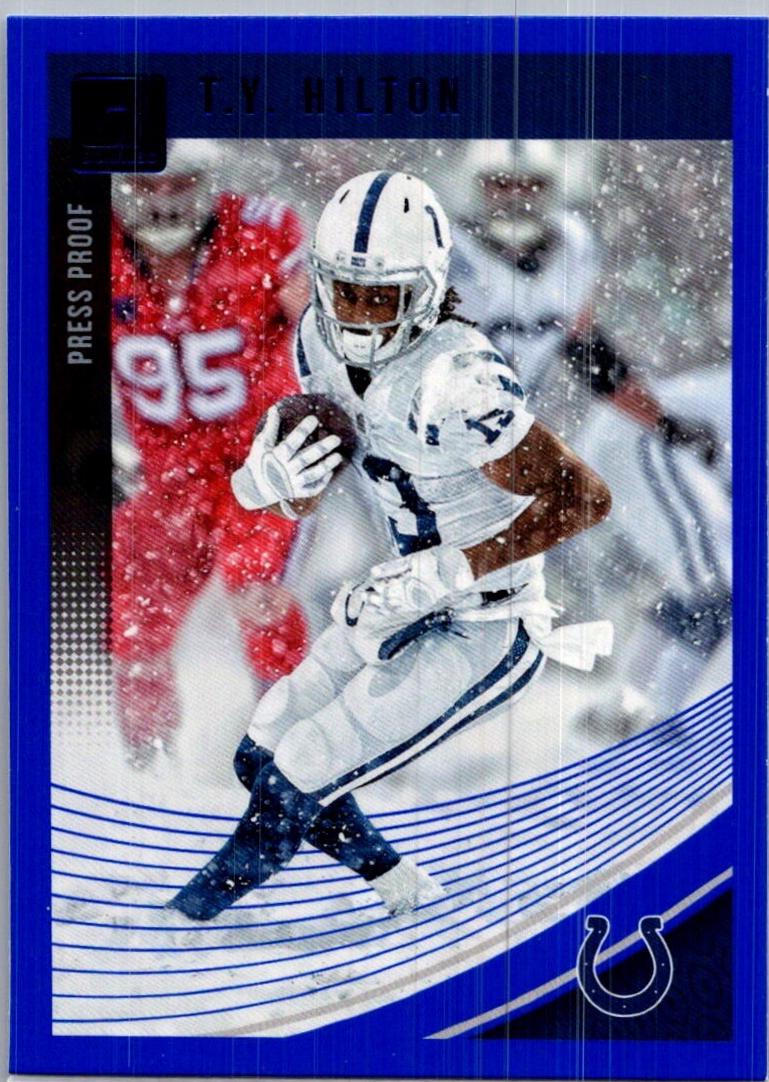T.Y. Hilton [Press Proof Blue] #123