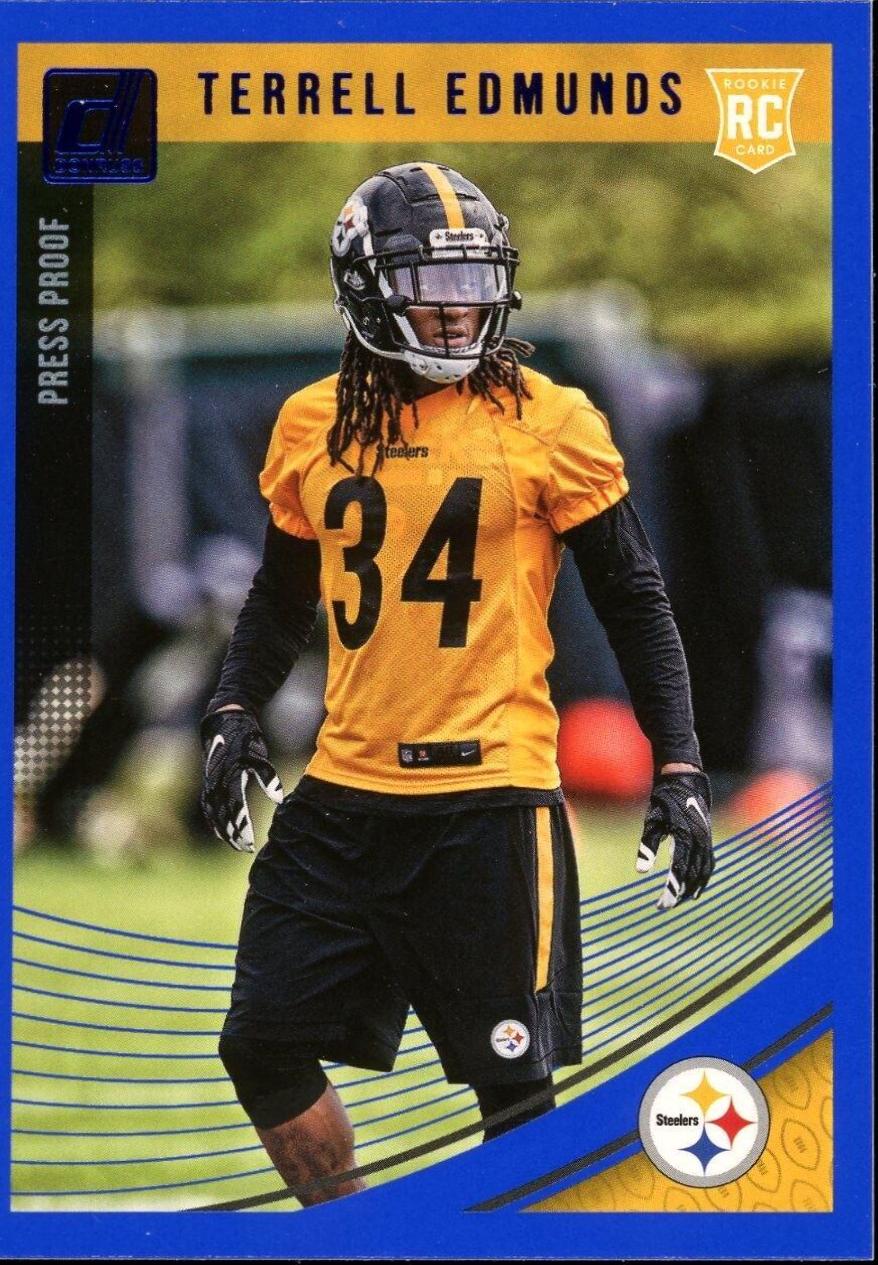 Terrell Edmunds [Press Proof Blue] #362