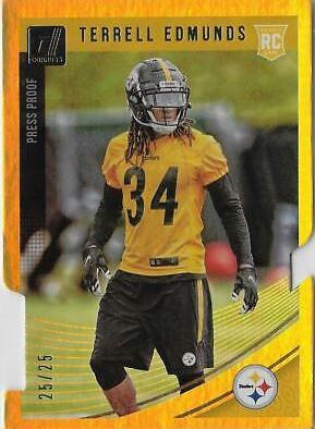 Terrell Edmunds [Press Proof Gold Die-Cut] #362