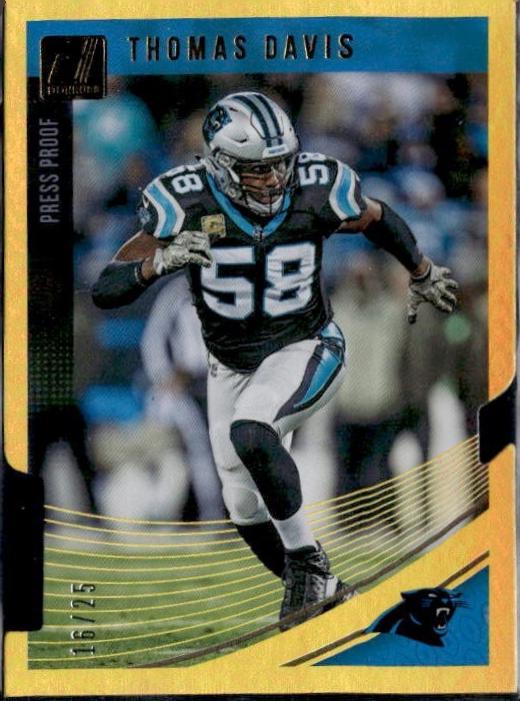 Thomas Davis [Press Proof Gold Die-Cut] #42