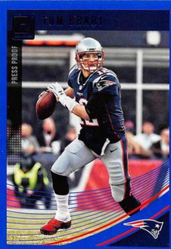 Tom Brady [Press Proof Blue] #183