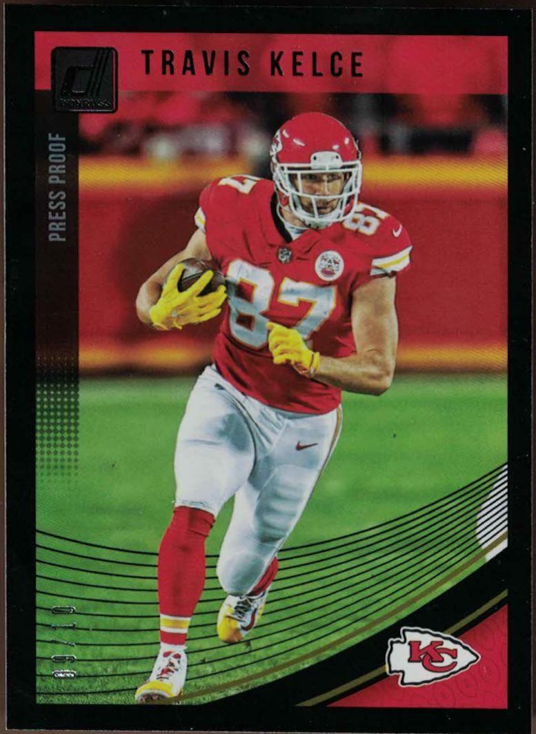 Travis Kelce [Press Proof Black] #141