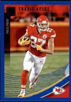 Travis Kelce [Press Proof Blue] #141