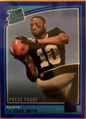 Tre'Quan Smith [Press Proof Blue] #325