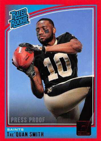 Tre'Quan Smith [Press Proof Red] #325