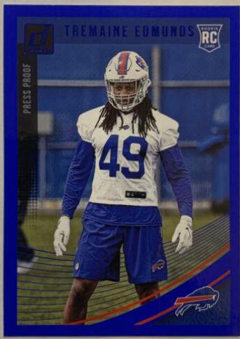 Tremaine Edmunds [Press Proof Blue] #357