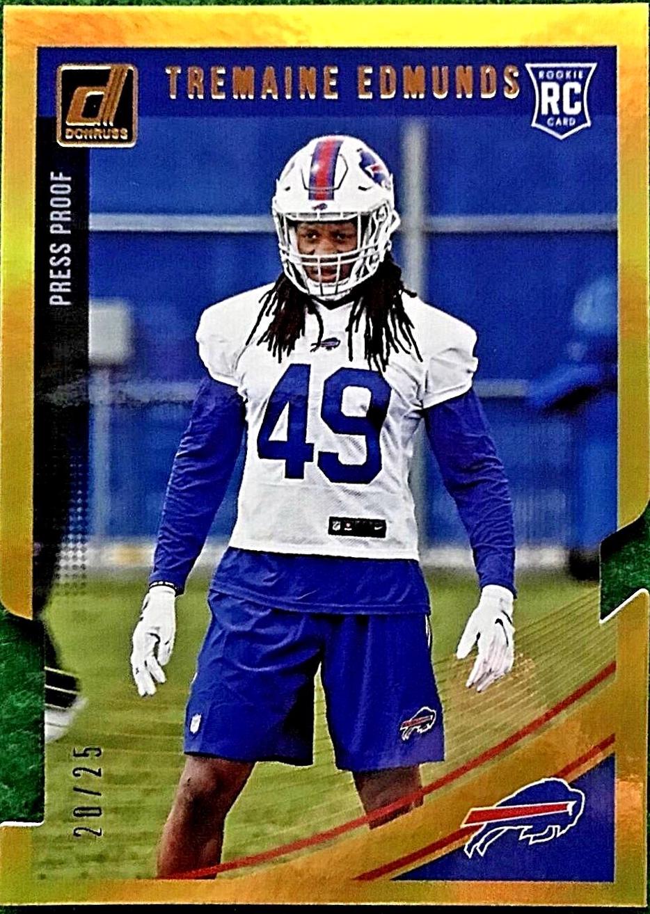 Tremaine Edmunds [Press Proof Gold] #357