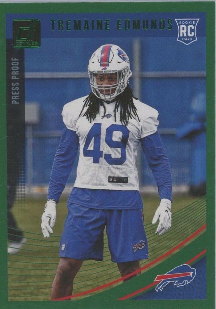 Tremaine Edmunds [Press Proof Green] #357