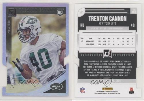 Trenton Cannon [Press Proof Silver Die-Cut] #400