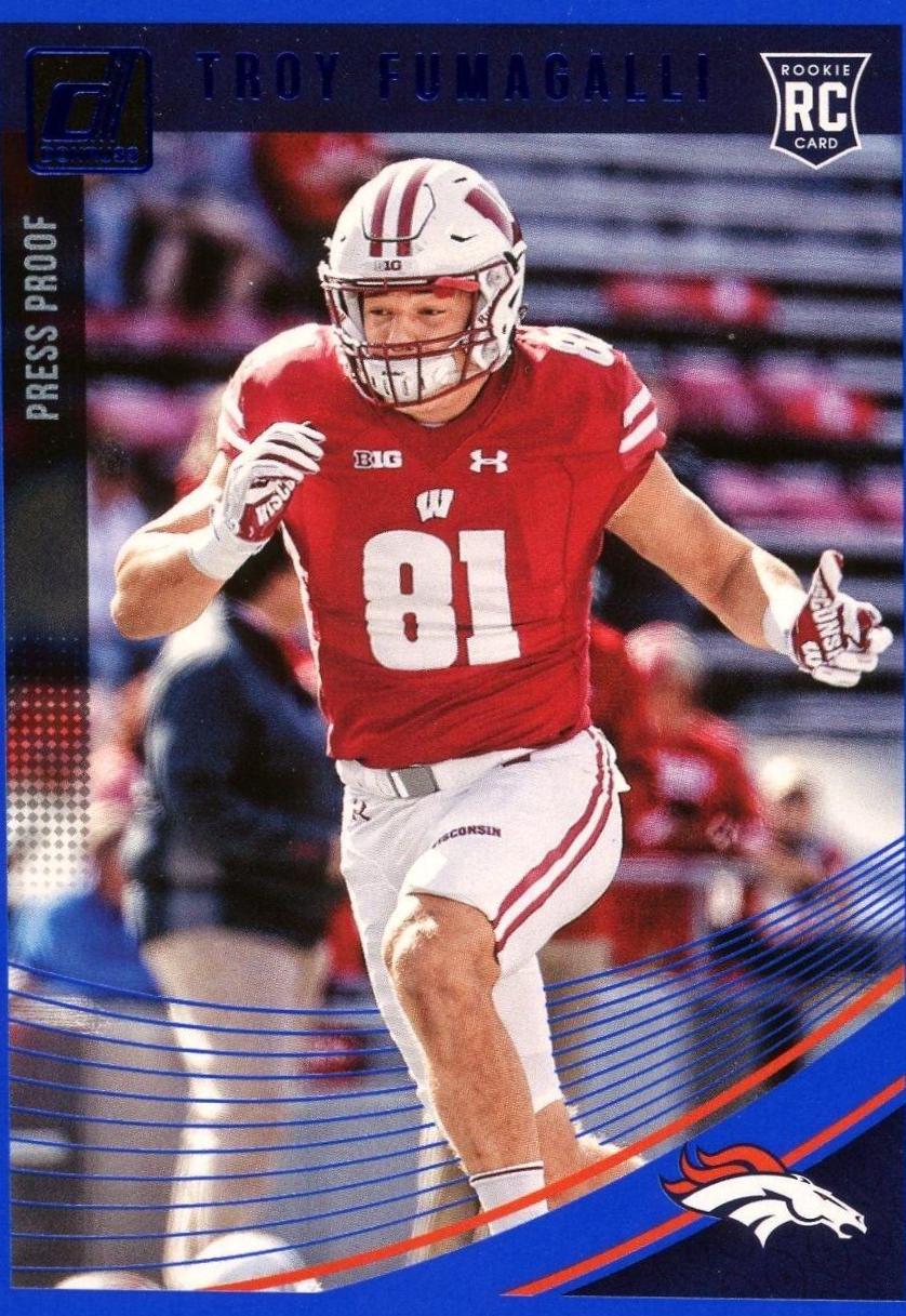 Troy Fumagalli [Press Proof Blue] #379