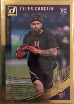 Tyler Conklin [Press Proof Gold] #380