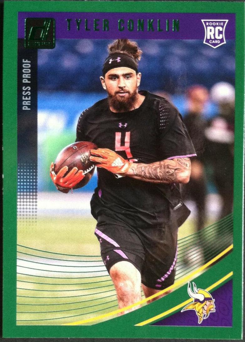 Tyler Conklin [Press Proof Green] #380