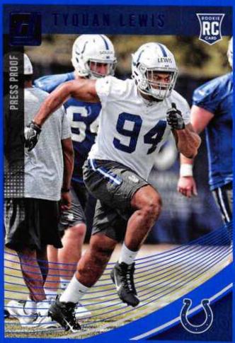 Tyquan Lewis [Press Proof Blue] #378